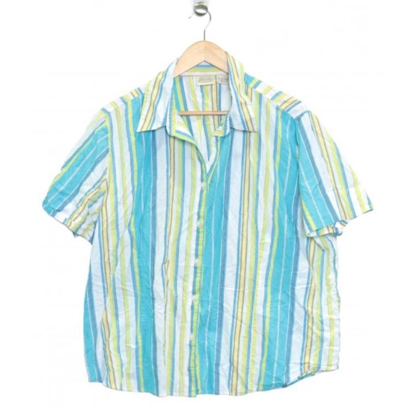 St. John's Bay Tops - St Johns Bay Button Up Size 22 Plus